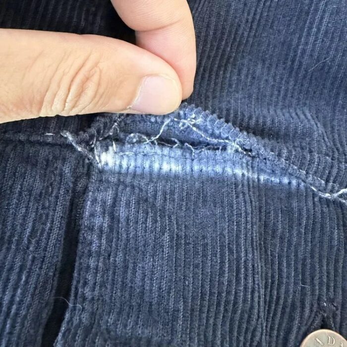 프라다 빈티지 코르덴 자켓 블루 레플리카 미러급 SA급 S급 고퀄리티 하이엔드 최상급 의류 [남성여성공용] 2