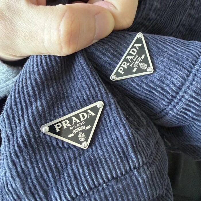 프라다 빈티지 코르덴 자켓 블루 레플리카 미러급 SA급 S급 고퀄리티 하이엔드 최상급 의류 [남성여성공용] 4