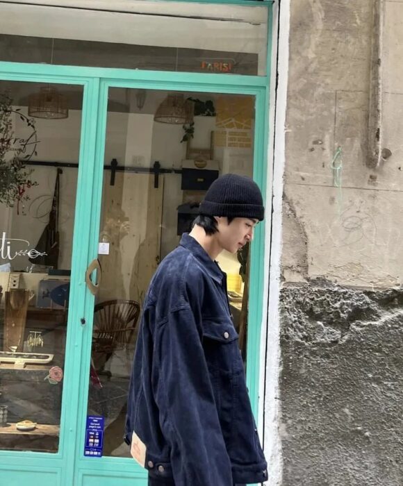 프라다 빈티지 코르덴 자켓 블루 레플리카 미러급 SA급 S급 고퀄리티 하이엔드 최상급 의류 [남성여성공용] 11