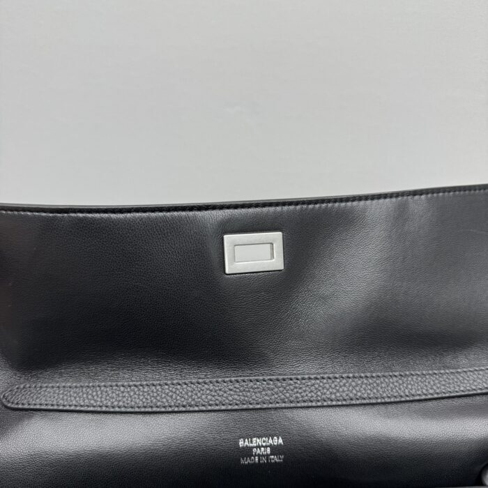 발렌시아가 로데오 미디엄 핸드백 빈티지 실버 장식 블랙 그레인 소가죽 레플리카 미러급 SA급 S급 고퀄리티 최상급 하이엔드 가방 [여성] 12
