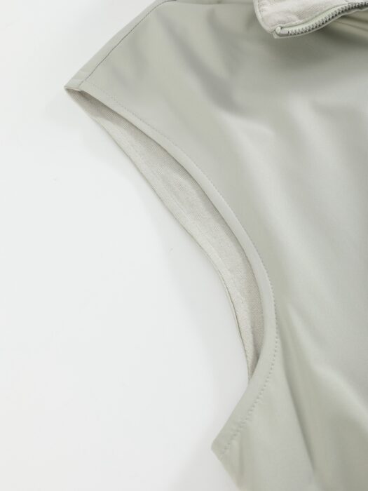 로로피아나 하이넥 집업 베스트 조끼 라이트 베이지 레플리카 미러급 SA급 S급 고퀄리티 하이엔드 최상급 의류 [남성] 8