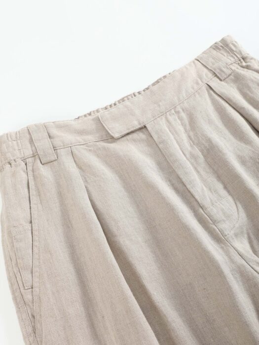 로로피아나 Reinga 캐쥬얼 아마 팬츠 라이트 베이지 레플리카 미러급 SA급 S급 고퀄리티 하이엔드 최상급 의류 [남성] 7