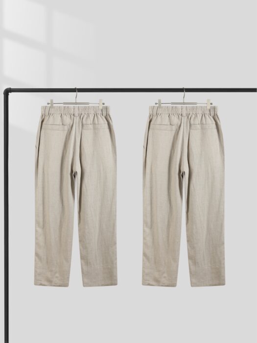 로로피아나 Reinga 캐쥬얼 아마 팬츠 라이트 베이지 레플리카 미러급 SA급 S급 고퀄리티 하이엔드 최상급 의류 [남성] 4