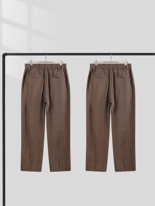 로로피아나 Reinga 캐쥬얼 아마 팬츠 브라운 레플리카 미러급 SA급 S급 고퀄리티 하이엔드 최상급 의류 [남성] 4