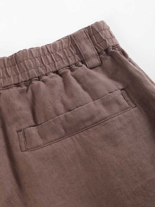 로로피아나 Reinga 캐쥬얼 아마 팬츠 브라운 레플리카 미러급 SA급 S급 고퀄리티 하이엔드 최상급 의류 [남성] 10