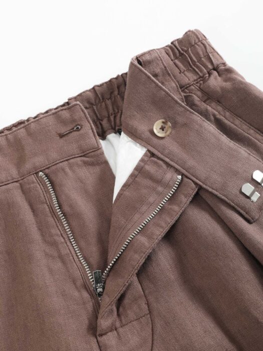 로로피아나 Reinga 캐쥬얼 아마 팬츠 브라운 레플리카 미러급 SA급 S급 고퀄리티 하이엔드 최상급 의류 [남성] 8