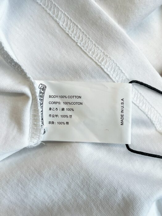 크롬하츠 멀티컬러 십자가 프린트 반팔티 화이트 레플리카 미러급 SA급 S급 고퀄리티 하이엔드 최상급 의류 [남성여성공용] 11