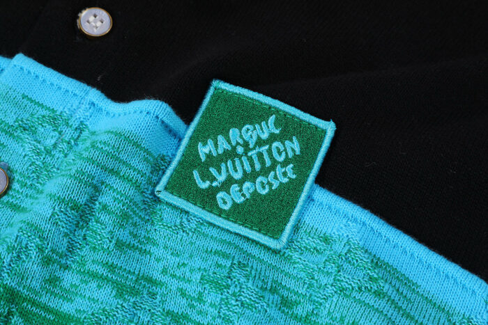 루이비통 이리데슨트 자카드 쇼트 슬리브드 폴로 반팔티 카라티 1AGTM2 레플리카 미러급 SA급 S급 고퀄리티 하이엔드 최상급 의류 [남성여성공용] 10