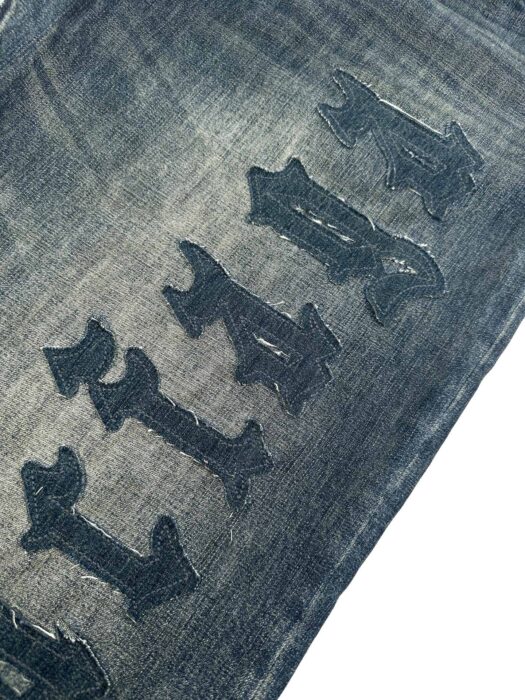 발렌시아가 빈티지 모노그램 패치 미니멀 배기 청바지 레플리카 미러급 SA급 S급 고퀄리티 하이엔드 최상급 의류 [남성여성공용] 10