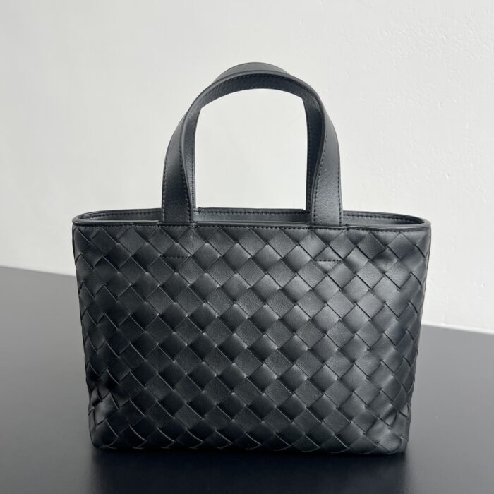 보테가베네타 미니 인트레치아토 지퍼 토트 백 855504 블랙 레플리카 미러급 SA급 S급 고퀄리티 최상급 하이엔드 가방 [남성여성공용] 2