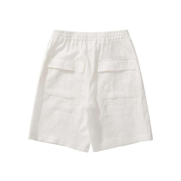 제냐 뒷면 큰 포켓 아마 반바지 화이트 레플리카 미러급 SA급 S급 고퀄리티 하이엔드 최상급 의류 [남성] 4