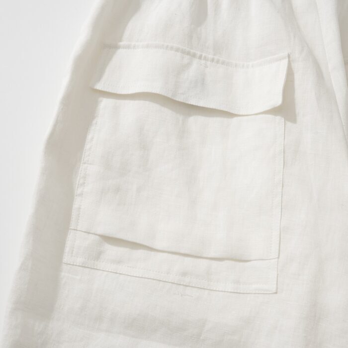 제냐 뒷면 큰 포켓 아마 반바지 화이트 레플리카 미러급 SA급 S급 고퀄리티 하이엔드 최상급 의류 [남성] 9