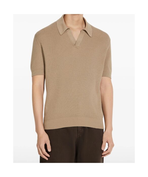 제냐 Premium 코튼 자카드 반팔 폴로 반팔티 카라티 카키 레플리카 미러급 SA급 S급 고퀄리티 하이엔드 최상급 의류 [남성]
