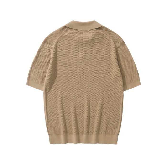 제냐 Premium 코튼 자카드 반팔 폴로 반팔티 카라티 카키 레플리카 미러급 SA급 S급 고퀄리티 하이엔드 최상급 의류 [남성] 4