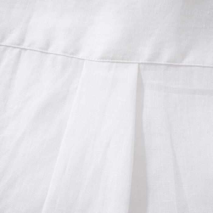 로로피아나 엘리아 베이직 순색 아마 노칼라 긴팔 셔츠 화이트 레플리카 미러급 SA급 S급 고퀄리티 하이엔드 최상급 의류 [남성] 4