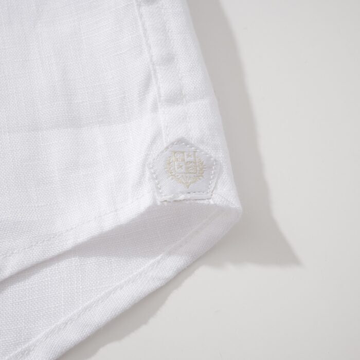 로로피아나 엘리아 베이직 순색 아마 노칼라 긴팔 셔츠 화이트 레플리카 미러급 SA급 S급 고퀄리티 하이엔드 최상급 의류 [남성] 9