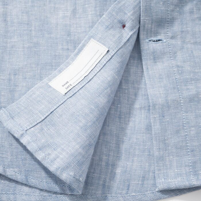 로로피아나 엘리아 베이직 순색 아마 노칼라 긴팔 셔츠 블루 레플리카 미러급 SA급 S급 고퀄리티 하이엔드 최상급 의류 [남성] 6