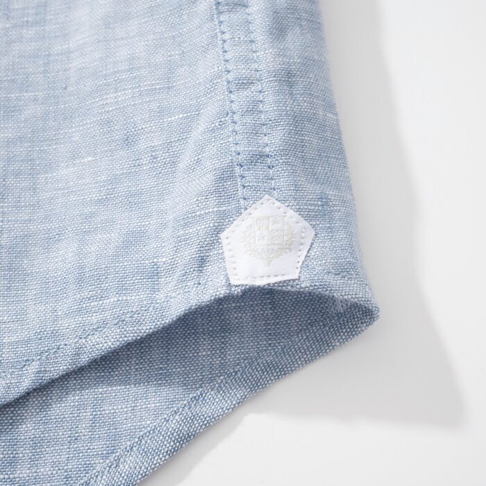 로로피아나 엘리아 베이직 순색 아마 노칼라 긴팔 셔츠 블루 레플리카 미러급 SA급 S급 고퀄리티 하이엔드 최상급 의류 [남성] 8