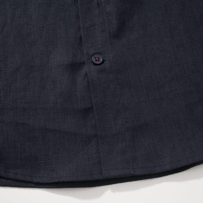 로로피아나 엘리아 베이직 순색 아마 노칼라 긴팔 셔츠 네이비 블랙 레플리카 미러급 SA급 S급 고퀄리티 하이엔드 최상급 의류 [남성] 8