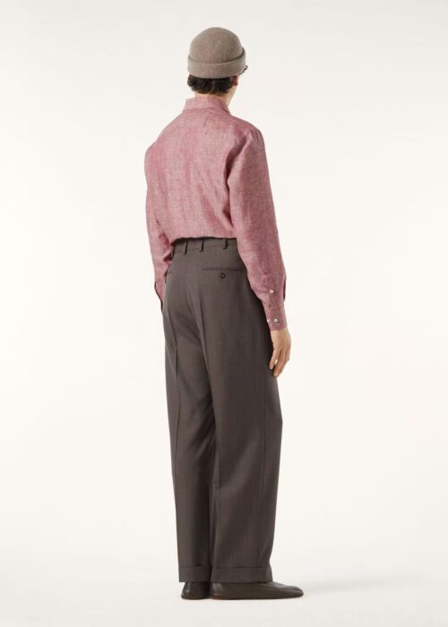 로로피아나 André 아마 긴팔 셔츠 레드 레플리카 미러급 SA급 S급 고퀄리티 하이엔드 최상급 의류 [남성] 2