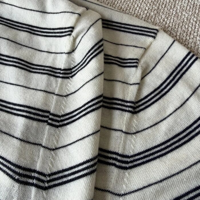 미우미우 코튼 저지 폴로 셔츠 아이보리 긴팔티 / 카라티 / 폴로티 레플리카 미러급 SA급 S급 고퀄리티 하이엔드 최상급 의류 [남성여성공용] 4