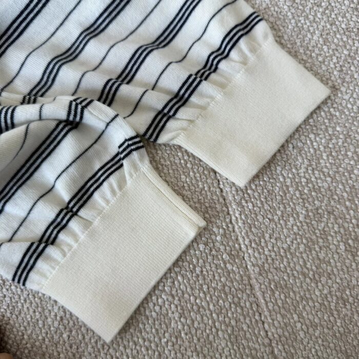 미우미우 코튼 저지 폴로 셔츠 아이보리 긴팔티 / 카라티 / 폴로티 레플리카 미러급 SA급 S급 고퀄리티 하이엔드 최상급 의류 [남성여성공용] 8