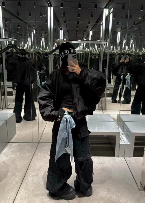 발렌시아가 플레어드 카고 팬츠 블랙 탈부착 팬츠 레플리카 미러급 SA급 S급 고퀄리티 하이엔드 최상급 의류 [남성여성공용] 9