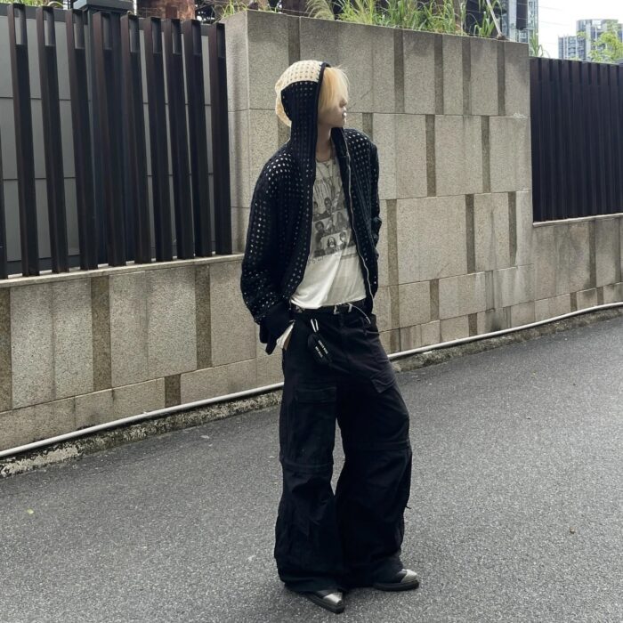 발렌시아가 플레어드 카고 팬츠 블랙 탈부착 팬츠 레플리카 미러급 SA급 S급 고퀄리티 하이엔드 최상급 의류 [남성여성공용] 17