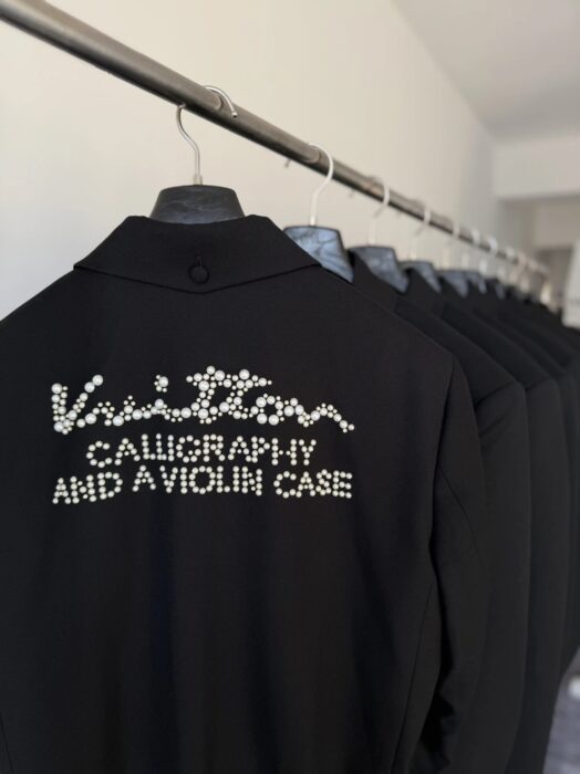 루이비통 캐쥬얼 뒷면 진주 모노그램 양복 상의 자켓 블랙 레플리카 미러급 SA급 S급 고퀄리티 하이엔드 최상급 의류 [남성여성공용] 4