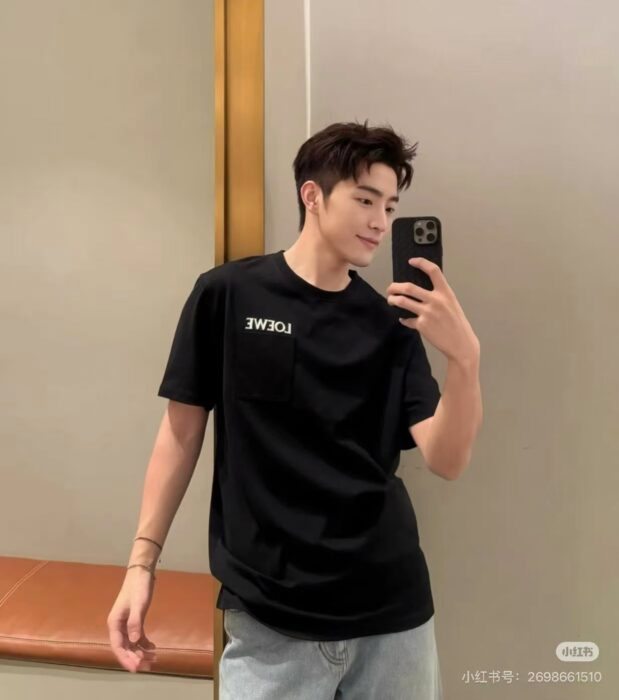 로에베 LOEWE 자수 반팔티 블랙 레플리카 미러급 SA급 S급 고퀄리티 하이엔드 최상급 의류 [남성여성공용] 4