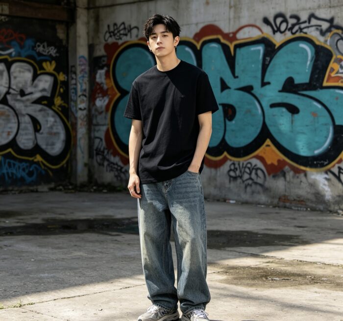 디올 베이직 CD 코튼 순색 반팔티 블랙 레플리카 미러급 SA급 S급 고퀄리티 하이엔드 최상급 의류 [남성여성공용]