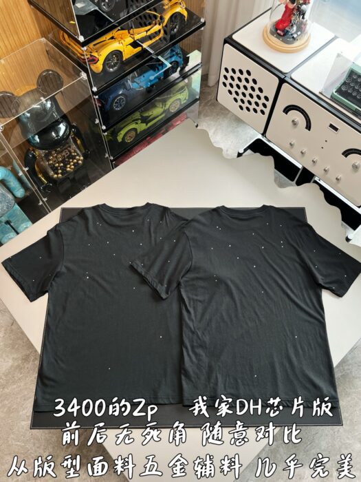 아크네스튜디오 로고 1996 큐빅 반팔티 블랙 레플리카 미러급 SA급 S급 고퀄리티 하이엔드 최상급 의류 [남성여성공용] 4