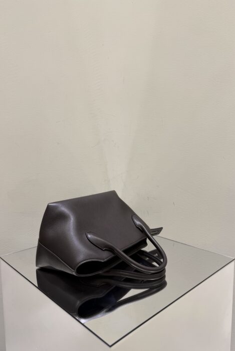 더로우 TERRASSE BAULETTO 테라쎄 바울레토 더블핸들 레더 숄더백 다크 브라운 레플리카 미러급 SA급 S급 고퀄리티 최상급 하이엔드 가방 [여성] 5