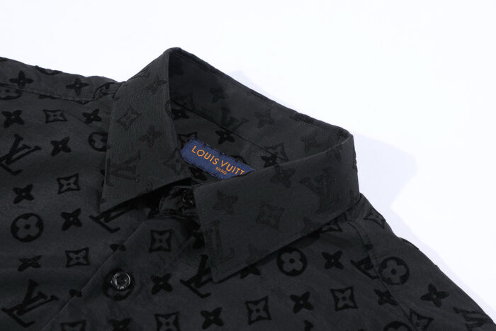 루이비통 모노그램 프라워 플록 긴팔 셔츠 레플리카 미러급 SA급 S급 고퀄리티 하이엔드 최상급 의류 [남성여성공용] 14