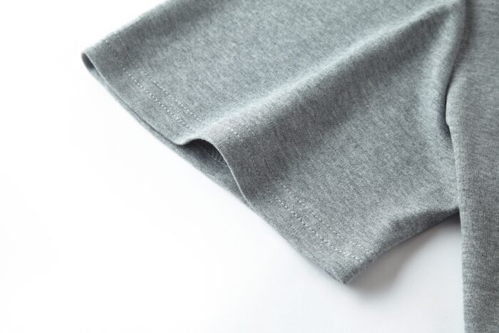 루이비통 가죽 라벨 베이직 순색 반팔티 그레이 레플리카 미러급 SA급 S급 고퀄리티 하이엔드 최상급 의류 [남성여성공용] 6