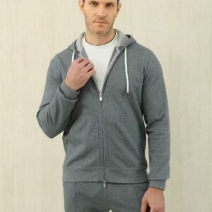 브루넬로쿠치넬리 BRUNELLO CUCINELLI 운동복 세트 후드집업 팬츠 다크 그레이 레플리카 미러급 SA급 S급 고퀄리티 하이엔드 최상급 의류 [남성]