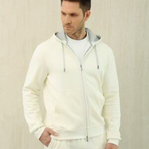 브루넬로쿠치넬리 BRUNELLO CUCINELLI 운동복 세트 후드집업 팬츠 아이보리 레플리카 미러급 SA급 S급 고퀄리티 하이엔드 최상급 의류 [남성]