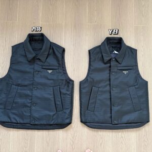 프라다 패딩 리나일론 베스트 블랙 조끼 레플리카 미러급 SA급 S급 고퀄리티 하이엔드 최상급 의류 [남성여성공용]