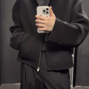 아크네스튜디오 순색 후드집업 블랙 레플리카 미러급 SA급 S급 고퀄리티 하이엔드 최상급 의류 [남성]