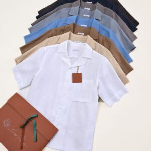 로로피아나 베이직 아마 순색 포켓 반팔 셔츠 8컬러 레플리카 미러급 SA급 S급 고퀄리티 하이엔드 최상급 의류 [남성]