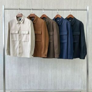 제냐 더블 포켓 순색 아마 셔츠 자켓 5컬러 레플리카 미러급 SA급 S급 고퀄리티 하이엔드 최상급 의류 [남성]