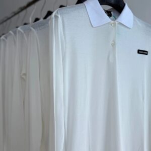 미우미우 얇은 폴로티 / 긴팔티 / 저지 폴로 2컬러 레플리카 미러급 SA급 S급 고퀄리티 하이엔드 최상급 의류 [여성]