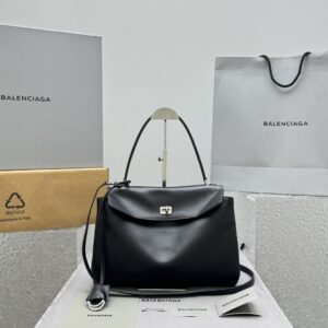 발렌시아가 로데오 미디엄 핸드백 빈티지 실버 장식 블랙 레플리카 미러급 SA급 S급 고퀄리티 최상급 하이엔드 가방 [여성]