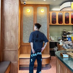 크롬하츠 블루 화이트 십자가 청바지 블랙 레플리카 미러급 SA급 S급 고퀄리티 하이엔드 최상급 의류 [남성여성공용]