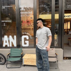 발렌시아가 빈티지 모노그램 패치 미니멀 배기 청바지 레플리카 미러급 SA급 S급 고퀄리티 하이엔드 최상급 의류 [남성여성공용]