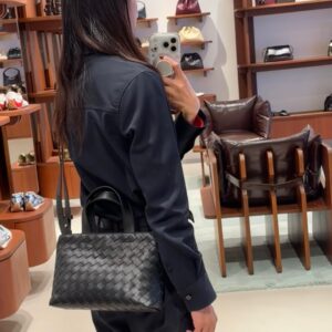 보테가베네타 미니 인트레치아토 지퍼 토트 백 855504 블랙 레플리카 미러급 SA급 S급 고퀄리티 최상급 하이엔드 가방 [남성여성공용]