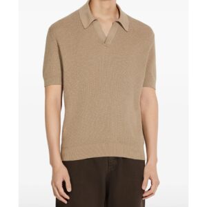 제냐 Premium 코튼 자카드 반팔 폴로 반팔티 카라티 카키 레플리카 미러급 SA급 S급 고퀄리티 하이엔드 최상급 의류 [남성]