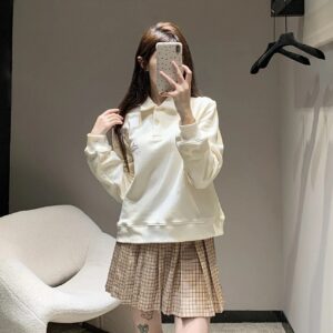 프라다 프린트 긴팔 폴로 / 카라티 / 긴팔티 / 레플리카 미러급 SA급 S급 고퀄리티 하이엔드 최상급 의류 [여성]