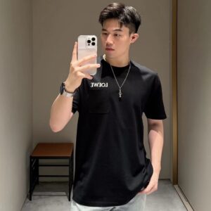 로에베 LOEWE 자수 반팔티 블랙 레플리카 미러급 SA급 S급 고퀄리티 하이엔드 최상급 의류 [남성여성공용]