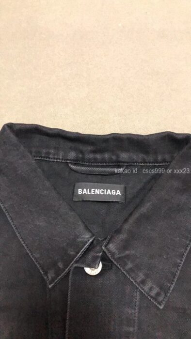 2026.03.03_[허ㅇㅇ 고객님 주문제품 검수사진] 발렌시아가 데님 자켓 레플리카 미러급 SA급 S급 고퀄리티 하이엔드 최상급 이미테이션 청자켓 8